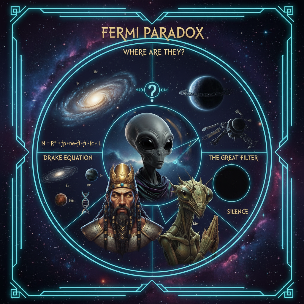 Paradoxe de Fermi civilisations extraterrestres